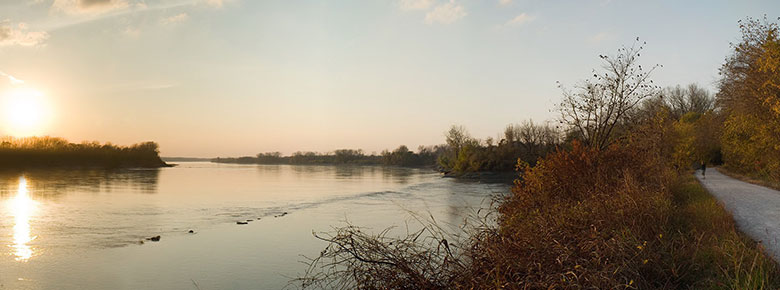 Katy Trail sunset